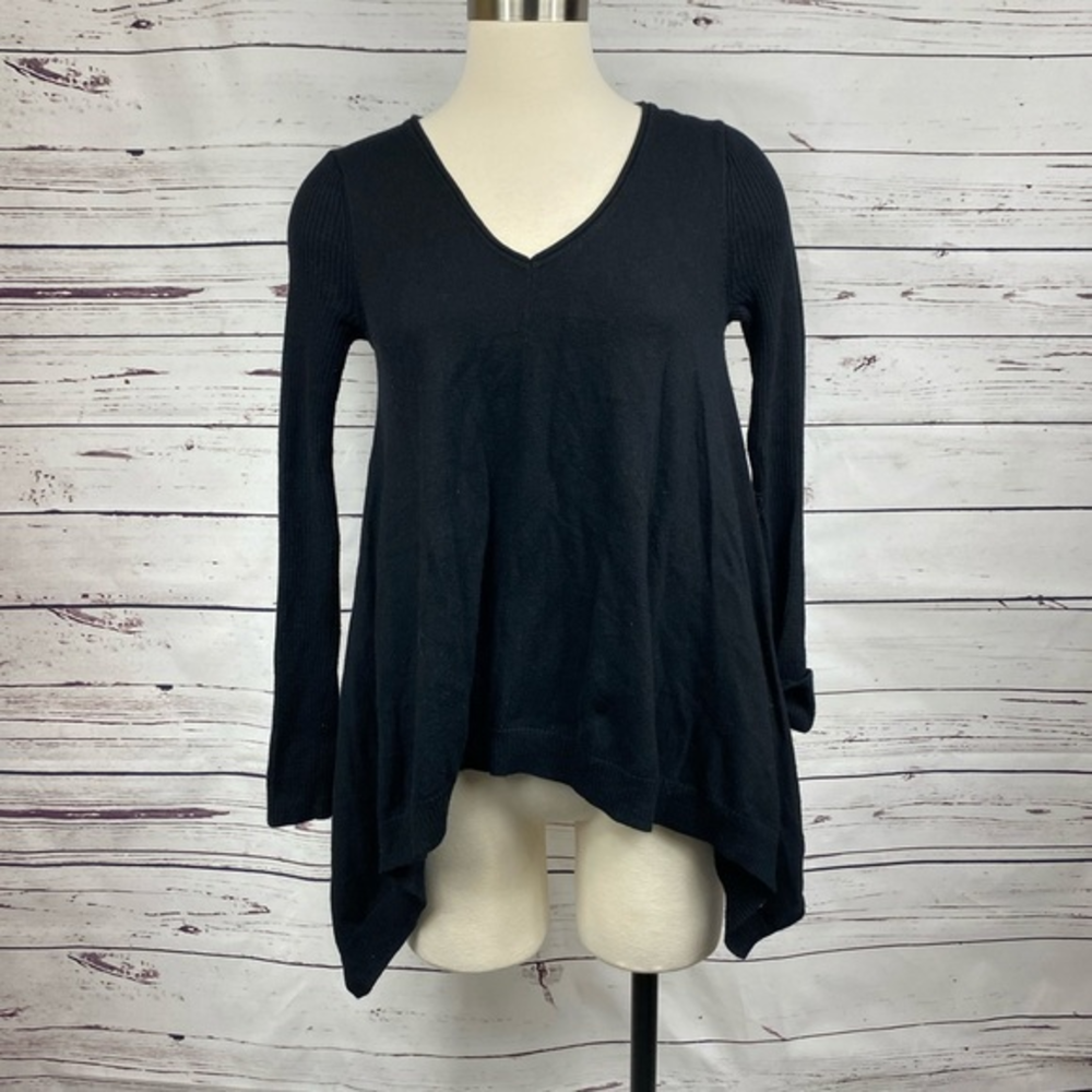 Express Black Asymmetrical‎ Sweater
